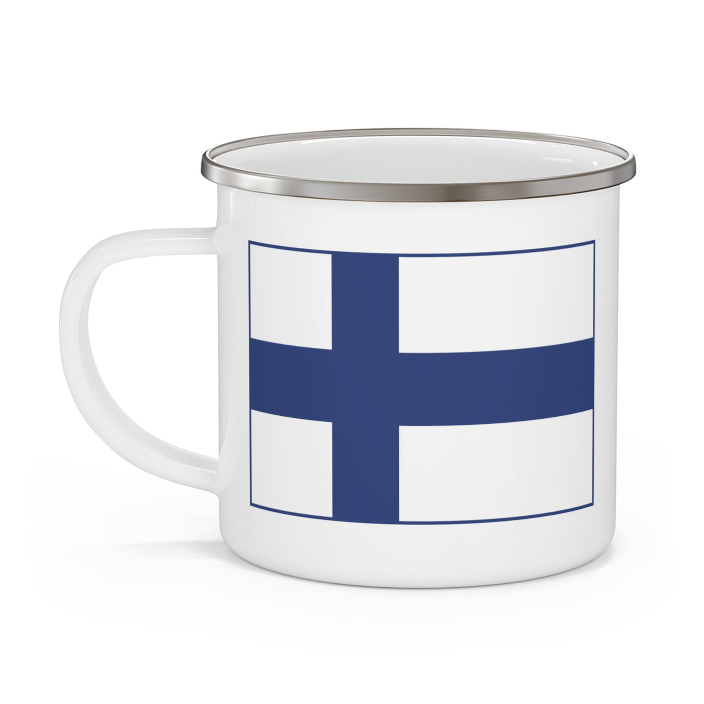 Finnish Flag Camping Mug
