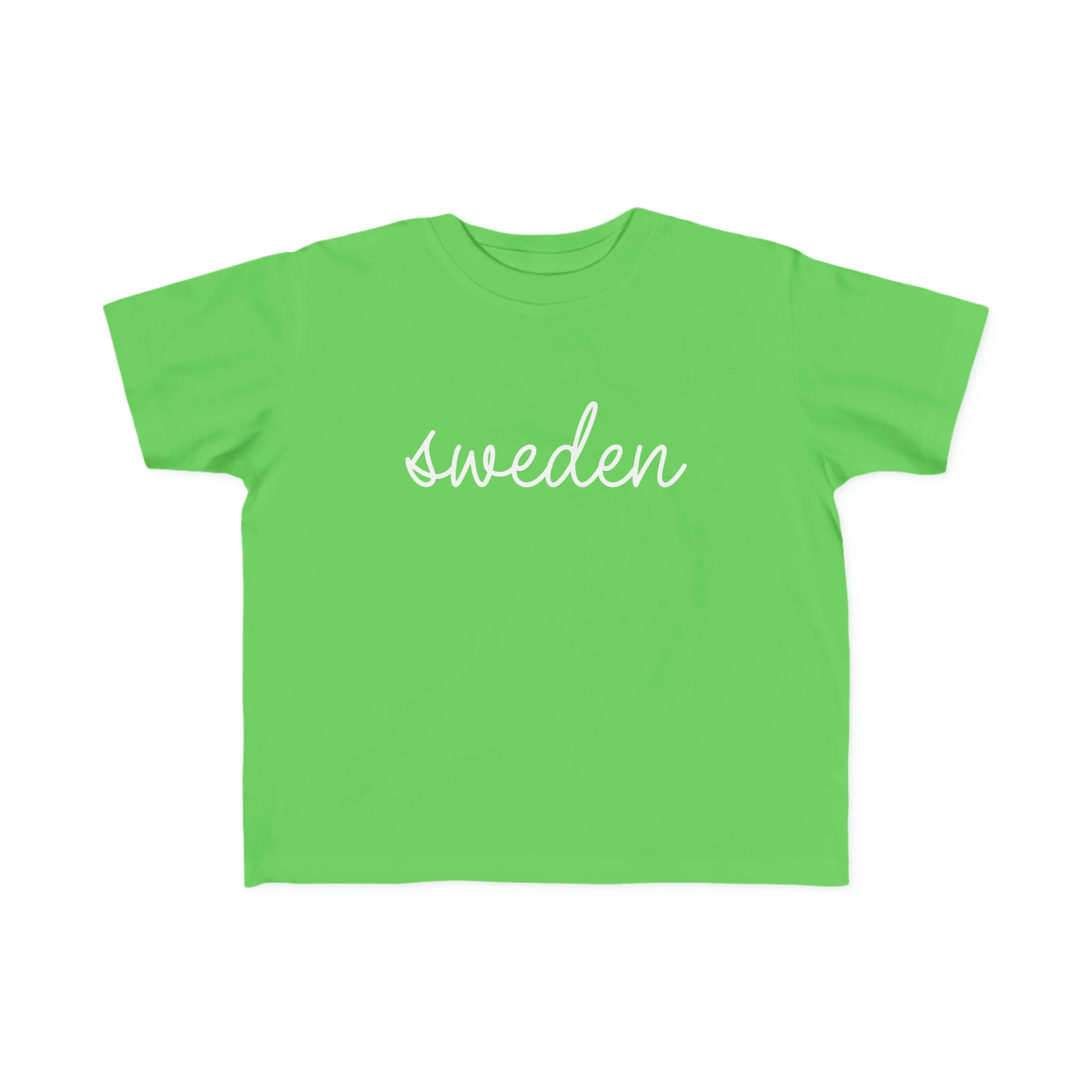 Sweden Script Toddler Tee