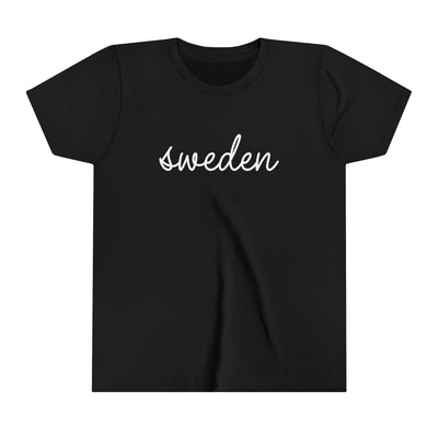 Sweden Script Kids T-Shirt