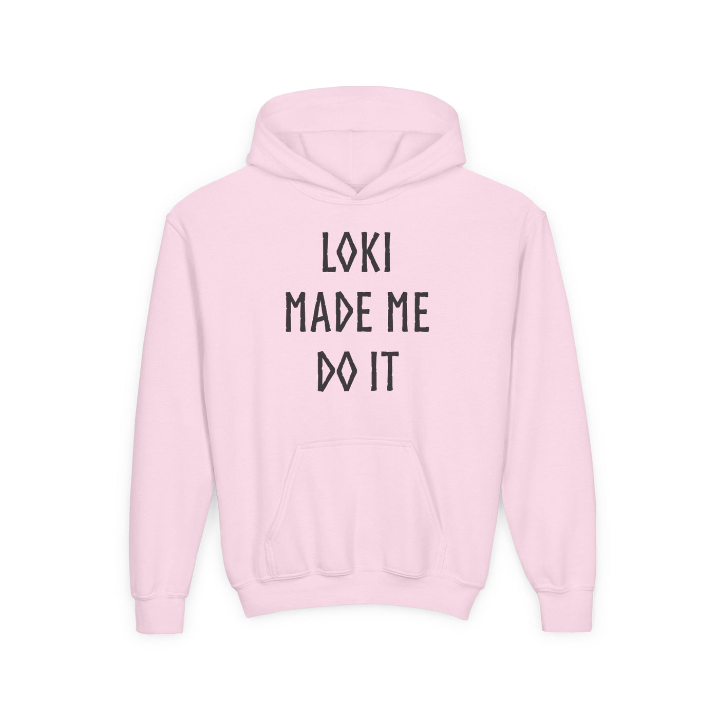 Loki Made Me Do It Kids Hoodie