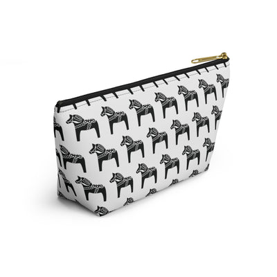 Dala Horse Print Makeup Bag
