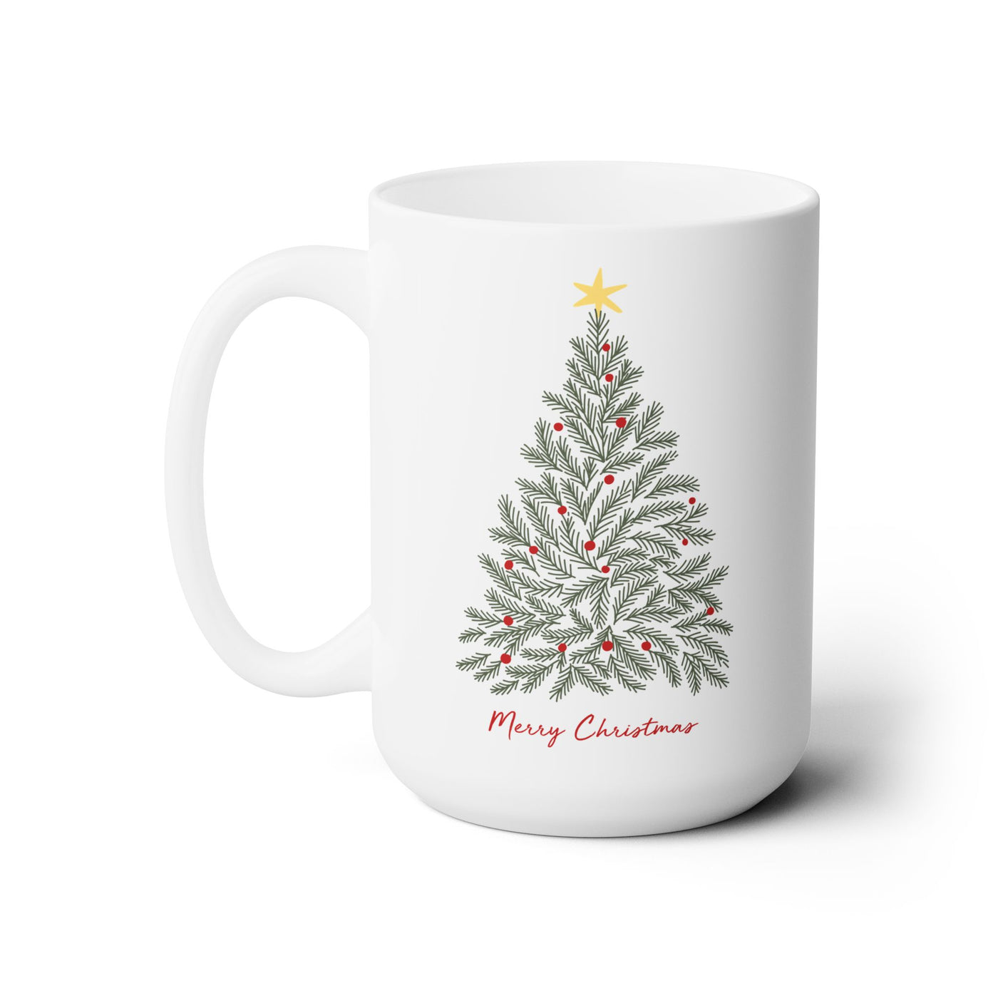 Merry Christmas Tree Mug