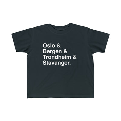 Cities Of Norway Toddler Tee
