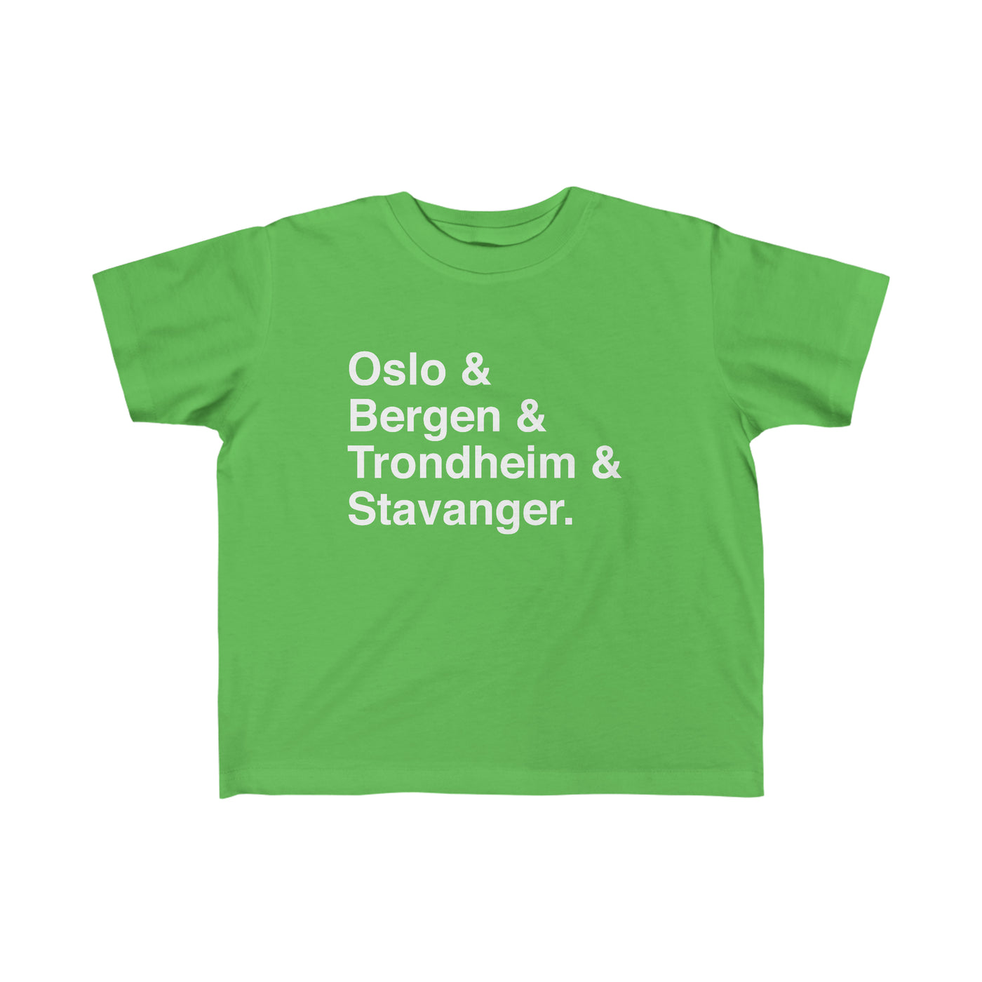 Cities Of Norway Toddler Tee