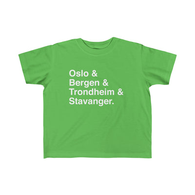 Cities Of Norway Toddler Tee