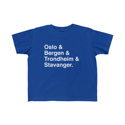 Cities Of Norway Toddler Tee
