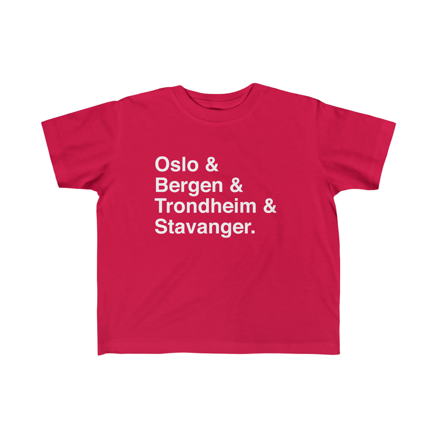Cities Of Norway Toddler Tee