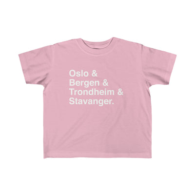 Cities Of Norway Toddler Tee