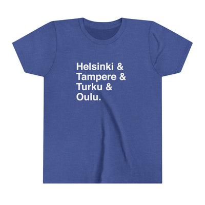 Cities Of Finland Kids T-Shirt
