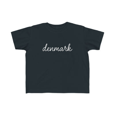 Denmark Script Toddler Tee