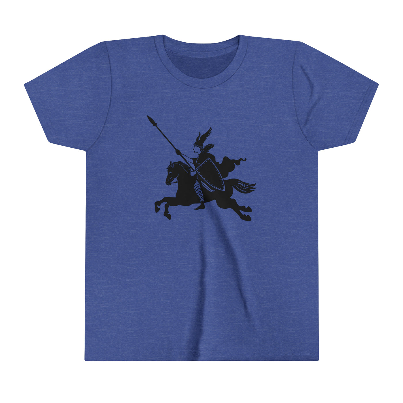 Valkyrie And Horse Kids T-Shirt
