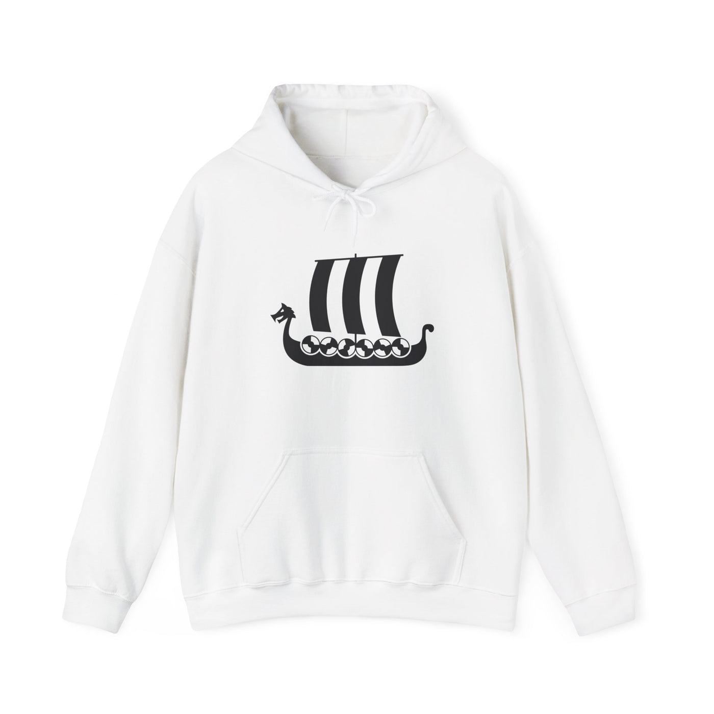 Viking Ship Hooded Sweatshirt