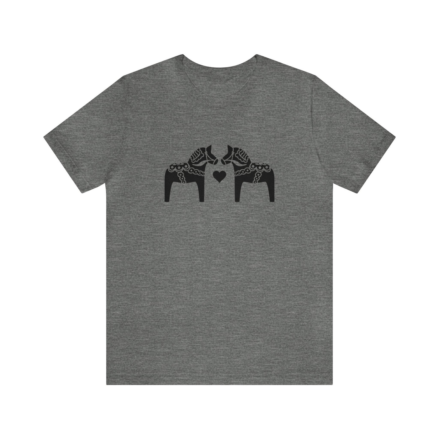 Dala Horse Unisex T-Shirt - Scandinavian Design Studio