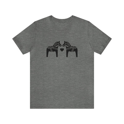 Dala Horse Unisex T-Shirt - Scandinavian Design Studio