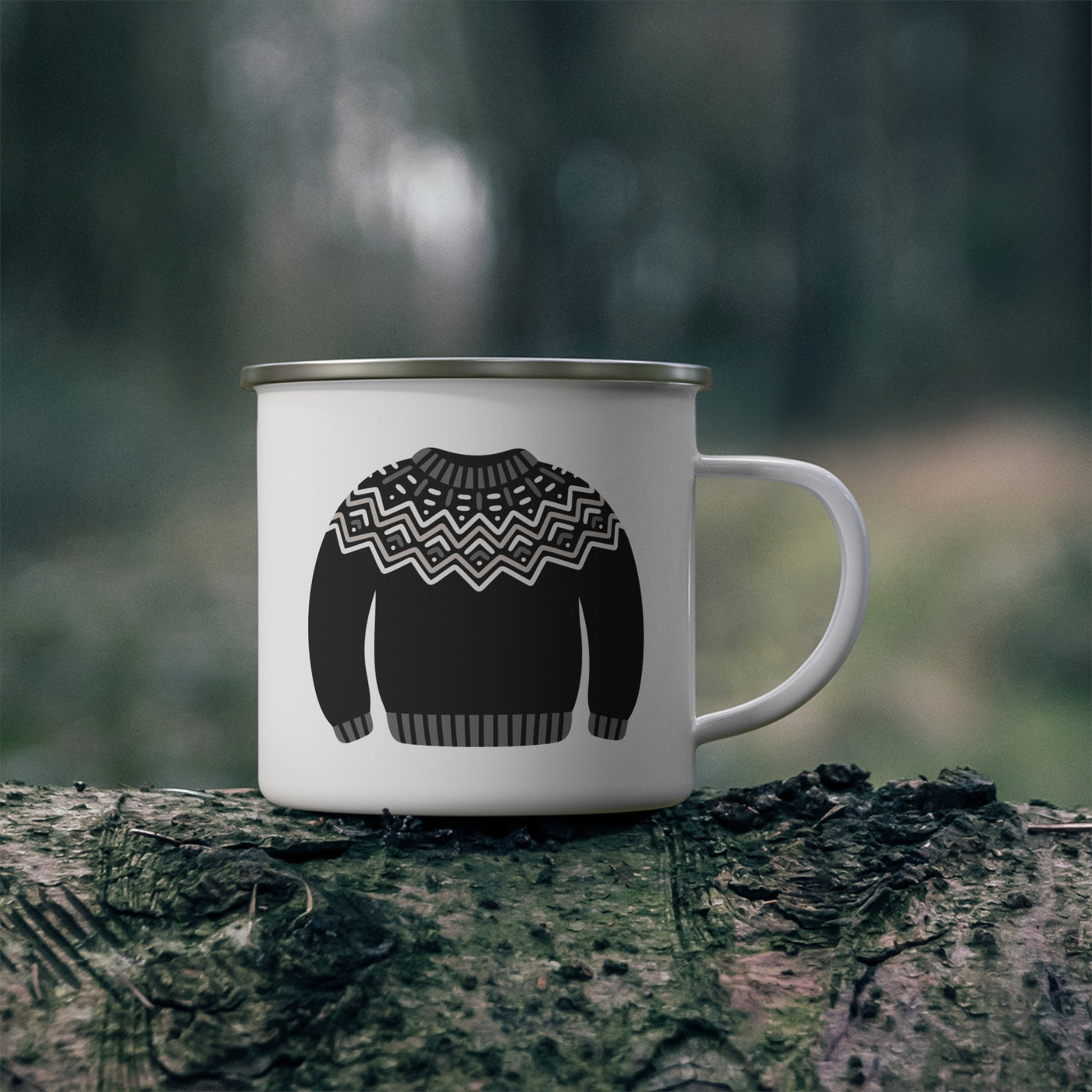 Icelandic Sweater Camping Mug