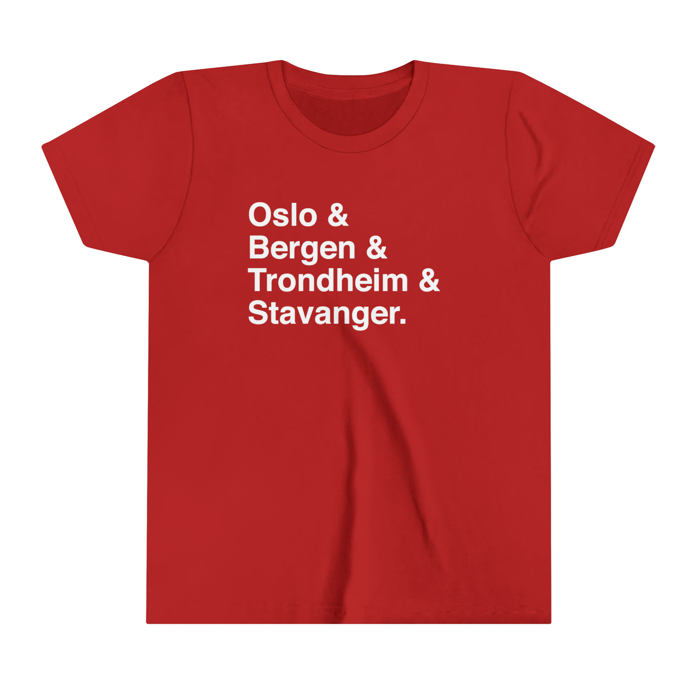 Cities Of Norway Kids T-Shirt