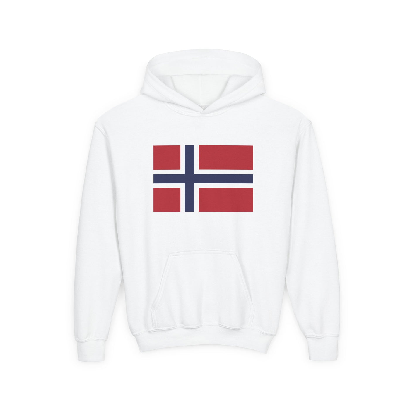 Norwegian Flag Kids Hoodie