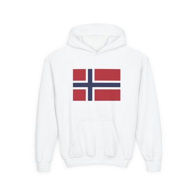 Norwegian Flag Kids Hoodie