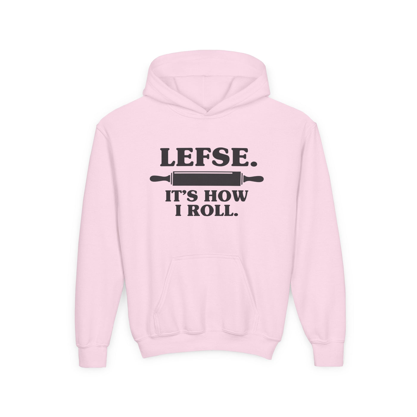 Lefse It's How I Roll Kids Hoodie