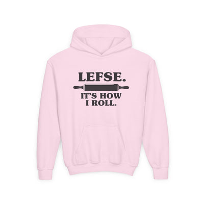 Lefse It's How I Roll Kids Hoodie