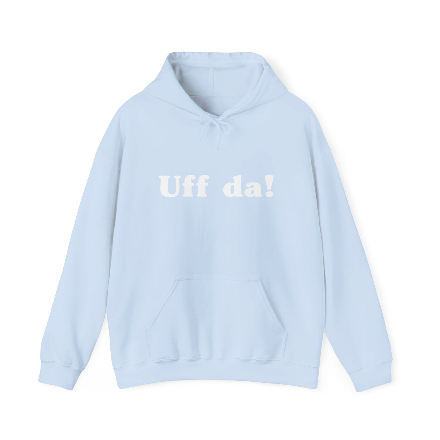 Uff Da Hooded Sweatshirt - Scandinavian Design Studio