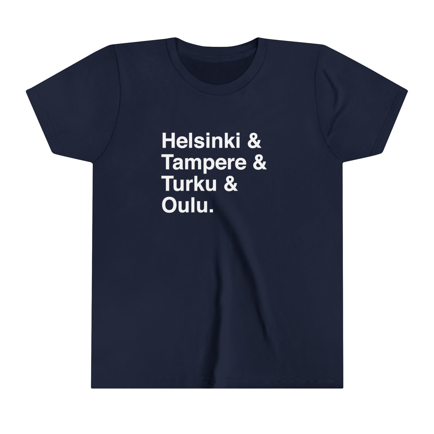 Cities Of Finland Kids T-Shirt