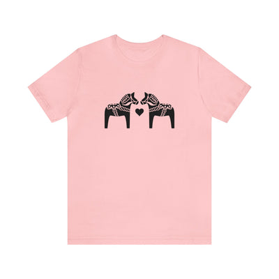 Dala Horse Unisex T-Shirt - Scandinavian Design Studio