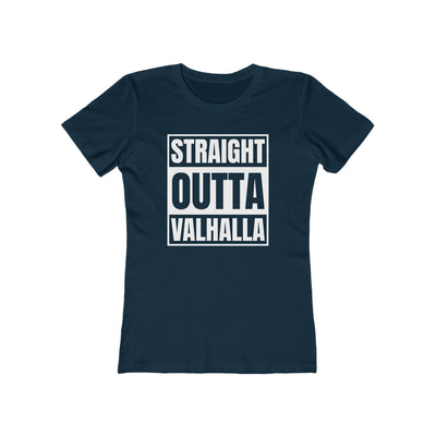 Straight Out Of Valhalla Women's Fit T-Shirt - Scandinavian Design Studio