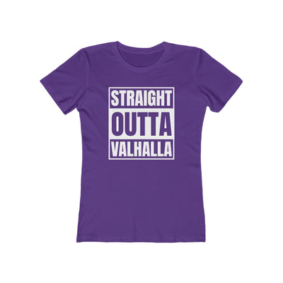 Straight Out Of Valhalla Women's Fit T-Shirt - Scandinavian Design Studio