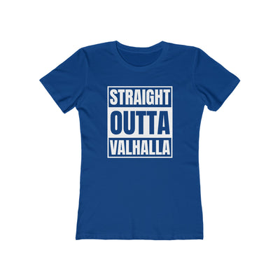 Straight Out Of Valhalla Women's Fit T-Shirt - Scandinavian Design Studio