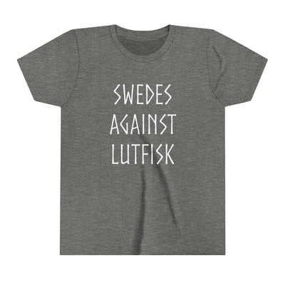 Swedes Against Lutfisk Kids T-Shirt