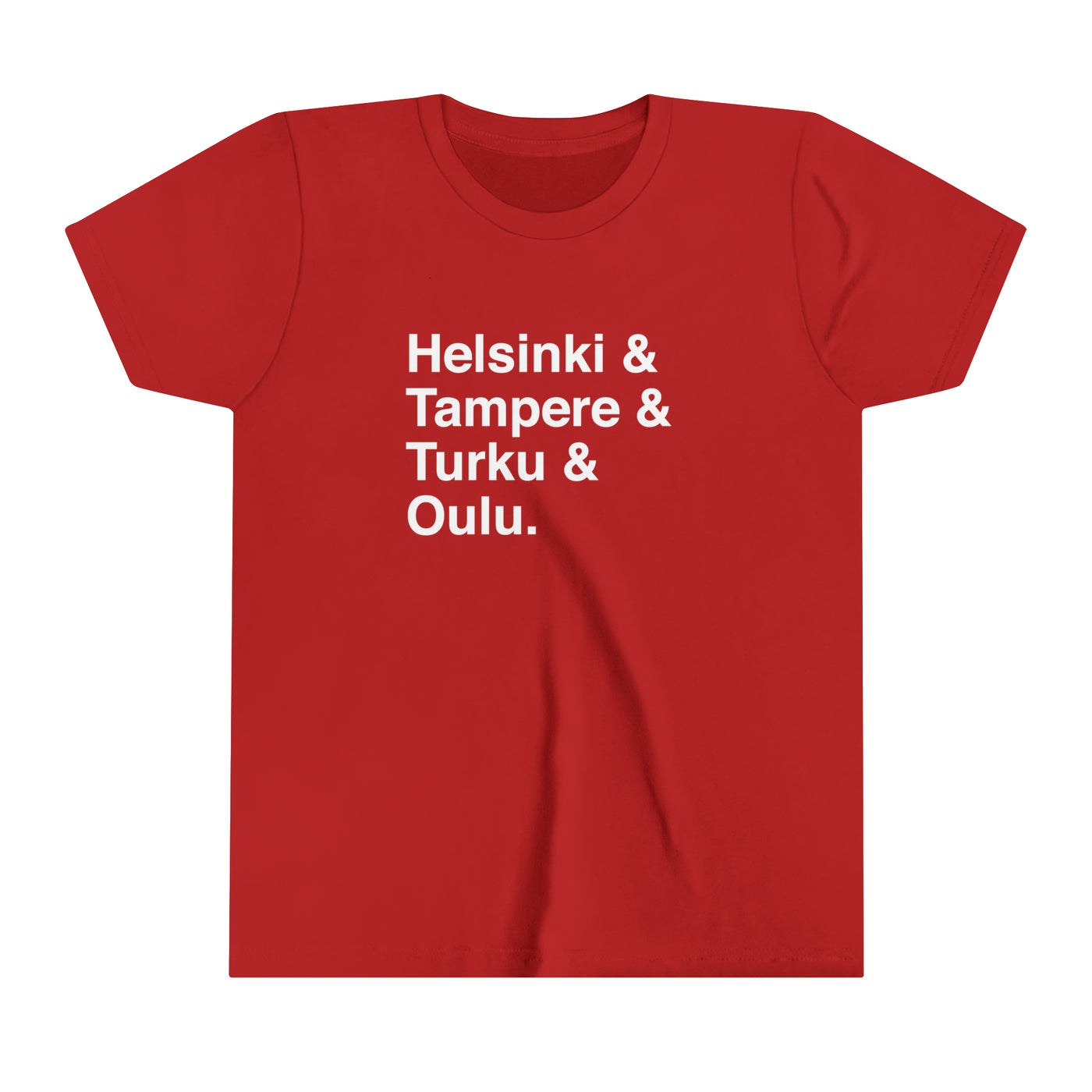 Cities Of Finland Kids T-Shirt