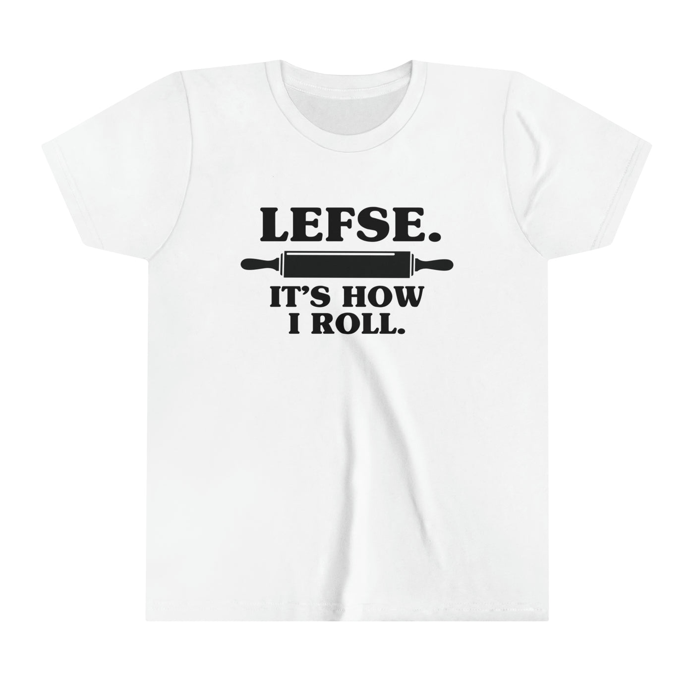 Lefse It's How I Roll Kids T-Shirt