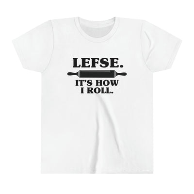 Lefse It's How I Roll Kids T-Shirt