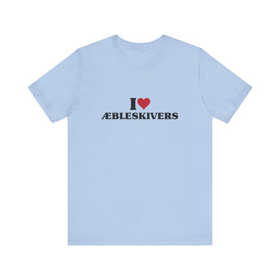 I Love Aebleskivers Unisex T-Shirt