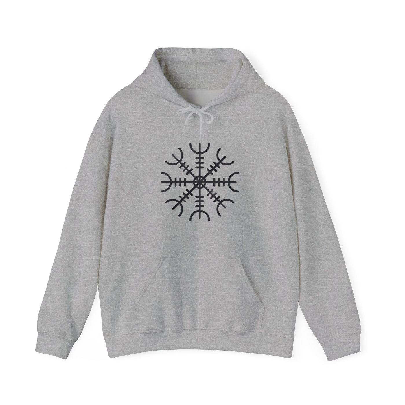 Ægishjálmur Helm of Awe Hooded Sweatshirt