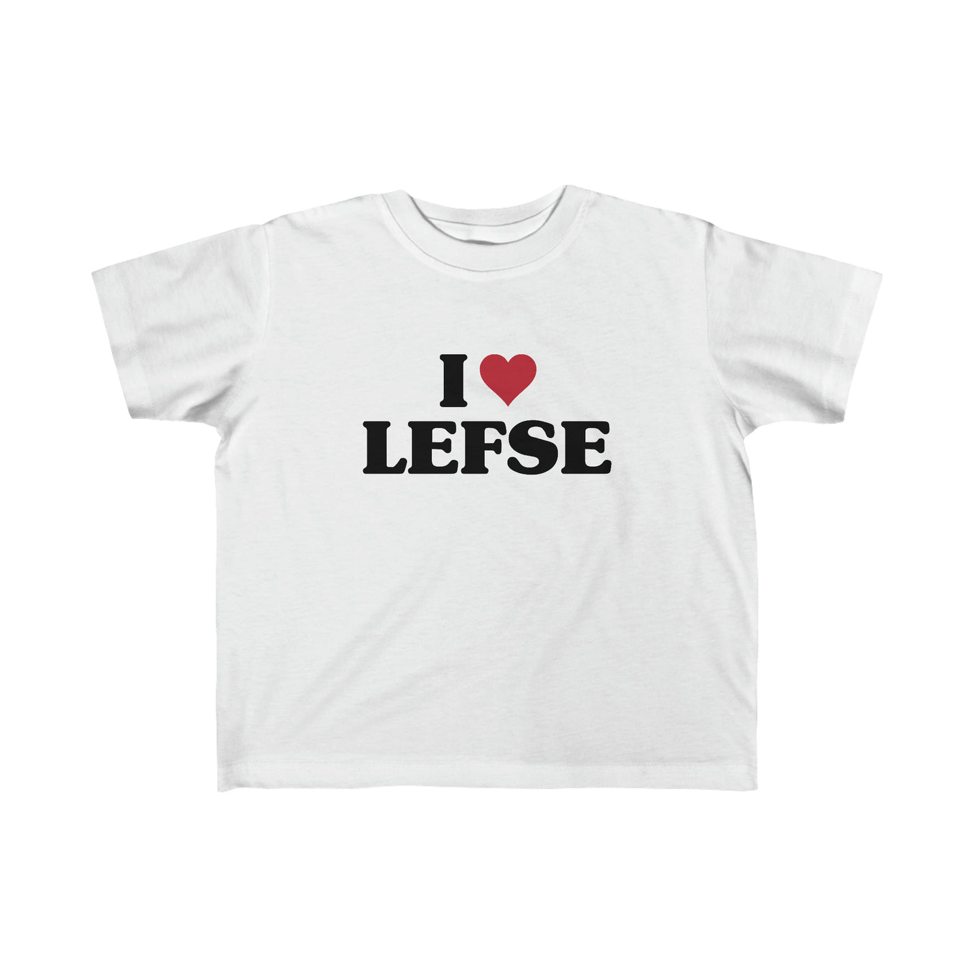 I Love Lefse Toddler Tee