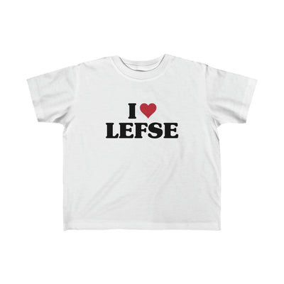 I Love Lefse Toddler Tee