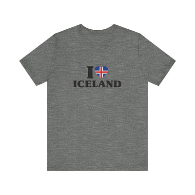 I Love Iceland Unisex T-Shirt