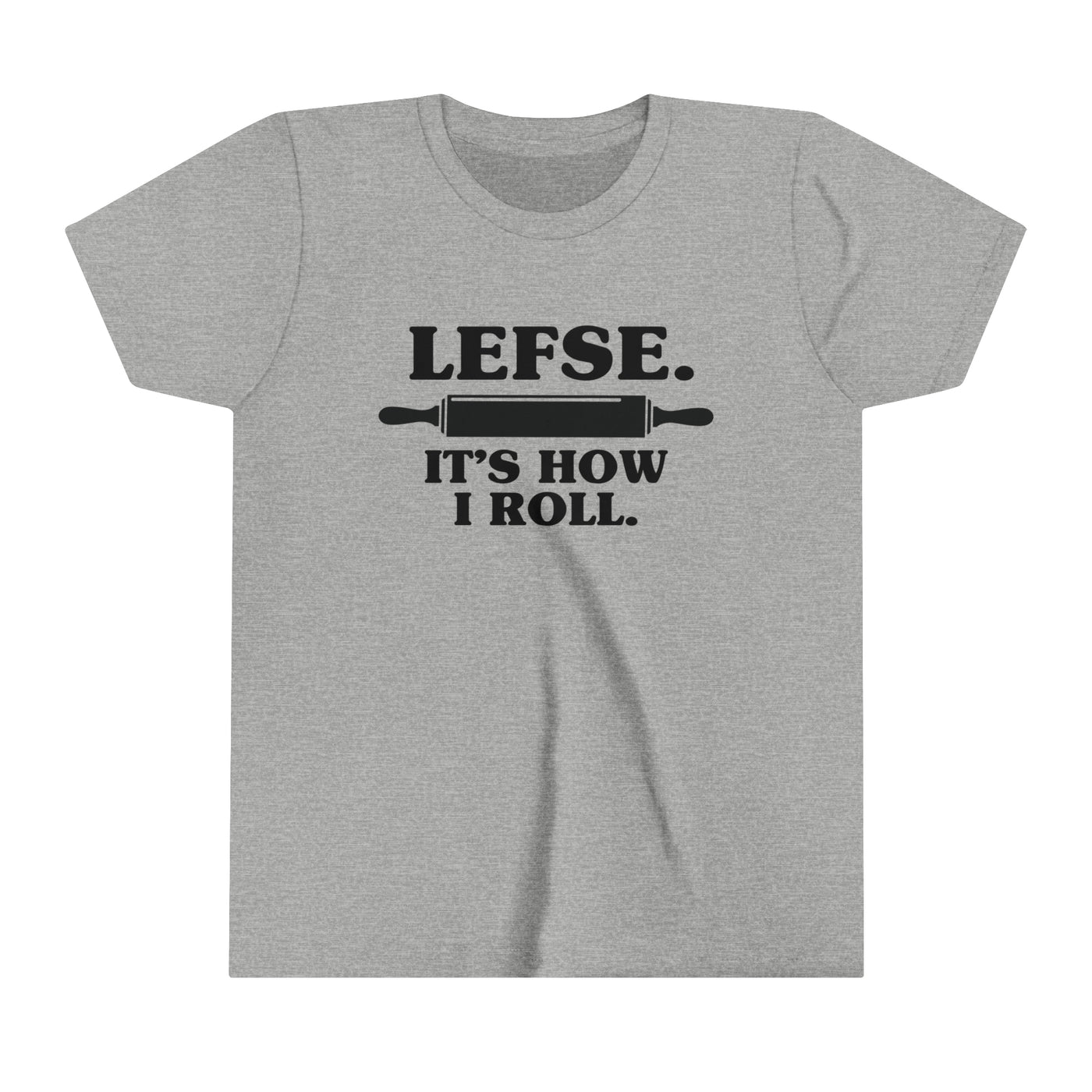 Lefse It's How I Roll Kids T-Shirt