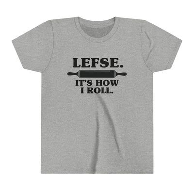 Lefse It's How I Roll Kids T-Shirt