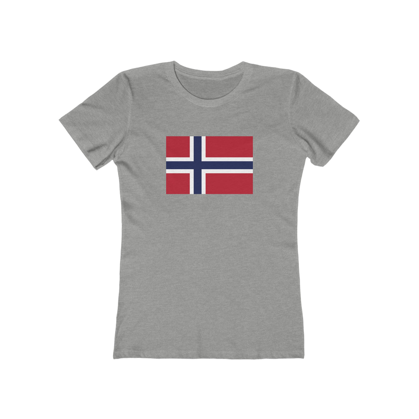 Norwegian Flag Women's Fit T-Shirt - Scandinavian Design Studio