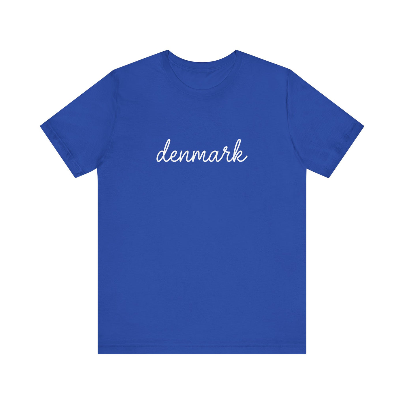 Denmark Script Unisex T-Shirt