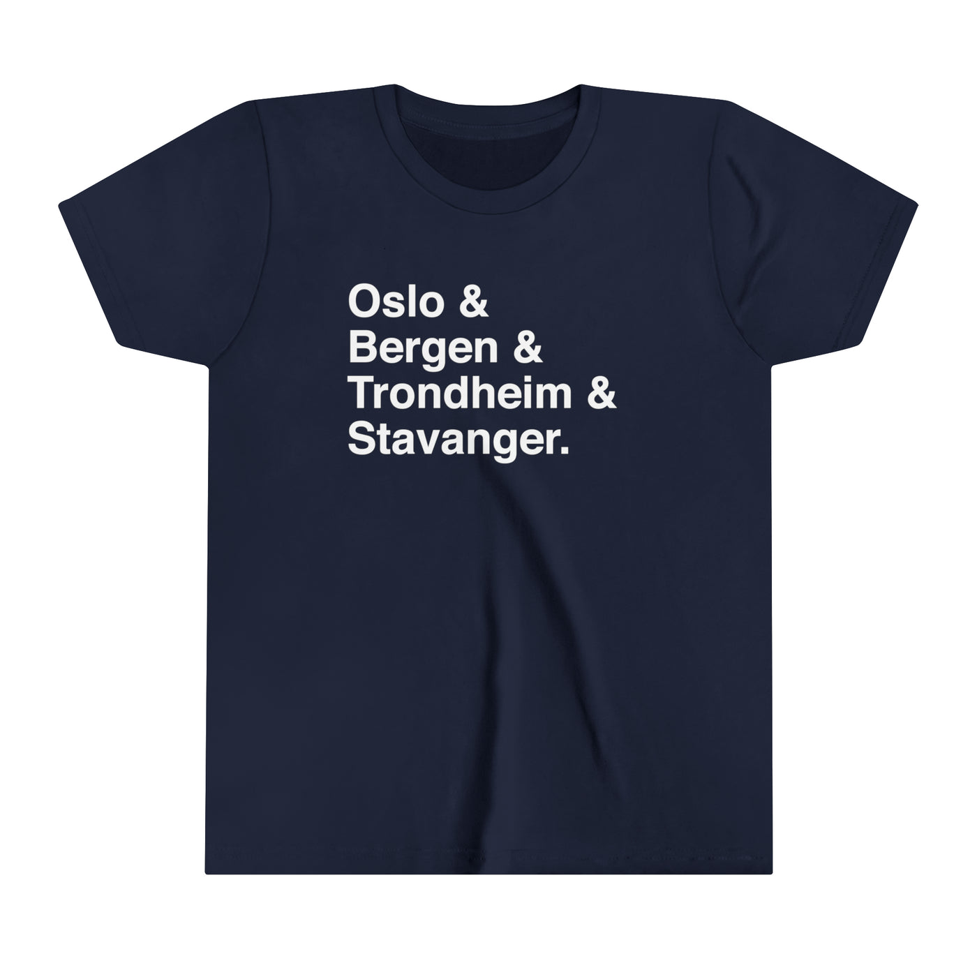 Cities Of Norway Kids T-Shirt