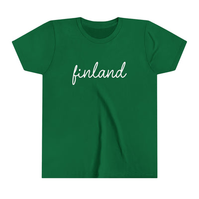 Finland Script Kids T-Shirt