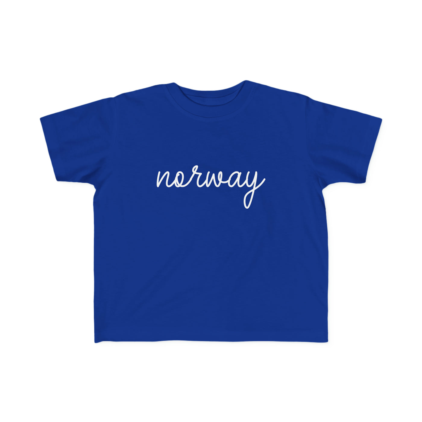 Norway Script Toddler Tee