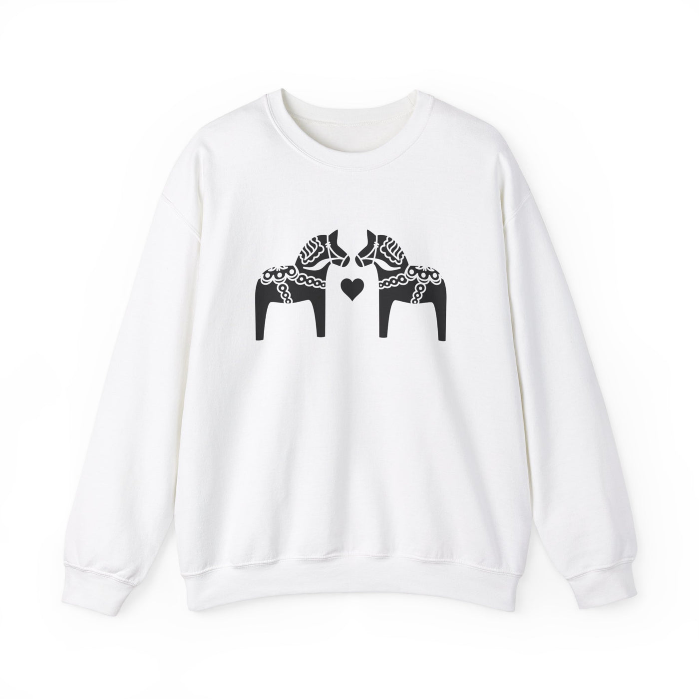 Dala Horse Sweatshirt - Scandinavian Design Studio