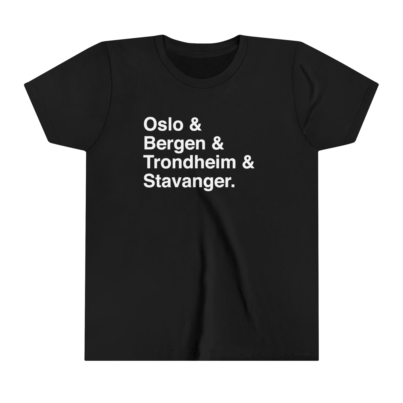 Cities Of Norway Kids T-Shirt