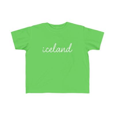 Iceland Script Toddler Tee