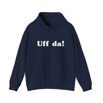 Uff Da Hooded Sweatshirt - Scandinavian Design Studio